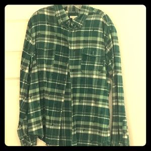 Button down flannel